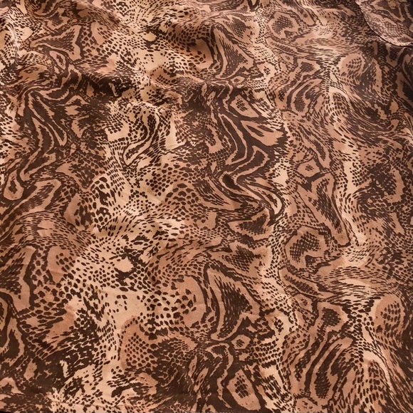 Scotch & Soda Maison Scotch V-neck Viscose Long Sleeves Blouse Size Small - Picture 5 of 8